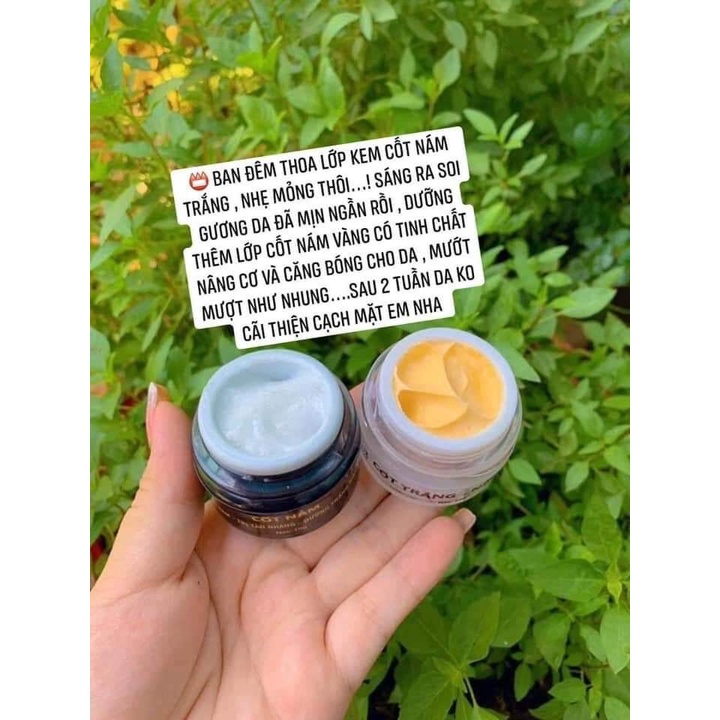Combo kem face cốt nám cốt nâng cơ Đông Y Nicos Beauty chính hãng