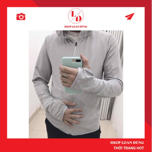 Áo chống nắng nam thông hơi chống tia UV