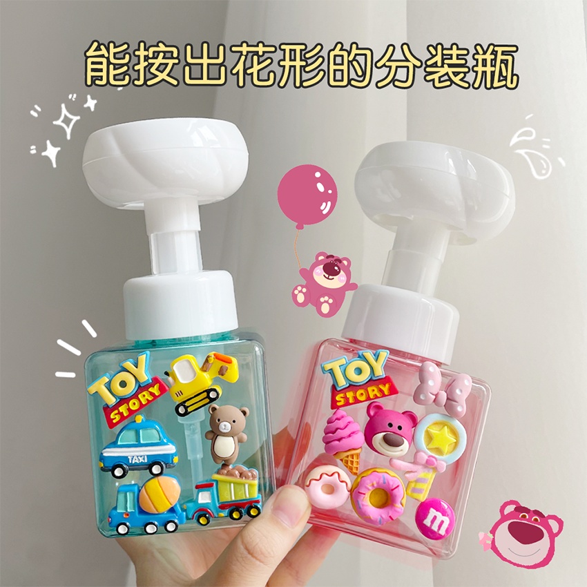 Dầu Gội Tạo Bọt Dạng Nhấn Hình Hoa Dễ Thương Cho Nữ