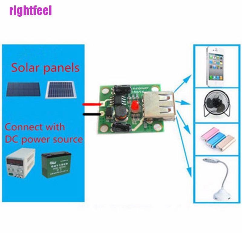 Thiết Bị Chuyển Đổi Sạc Pin Năng Lượng Mặt Trời Dc 6v-20v 18v Sang 5v