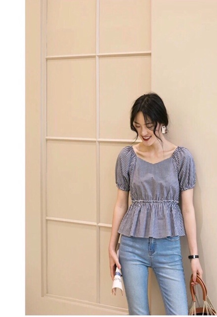 Áo tay phồng asos