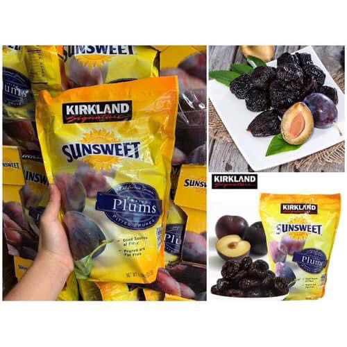 MẬN SẤY KHÔ KHÔNG HẠT SUNSWEET PLUMS KIRKLAND