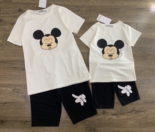 BÁN SỈ BỘ ĐÔI MICKEY CHO MẸ VÀ BÉ