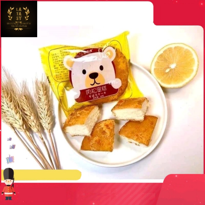 Bánh Ruốc Gấu Chà Bông Đài Loan Cực Cuốn Siêu Ngon
