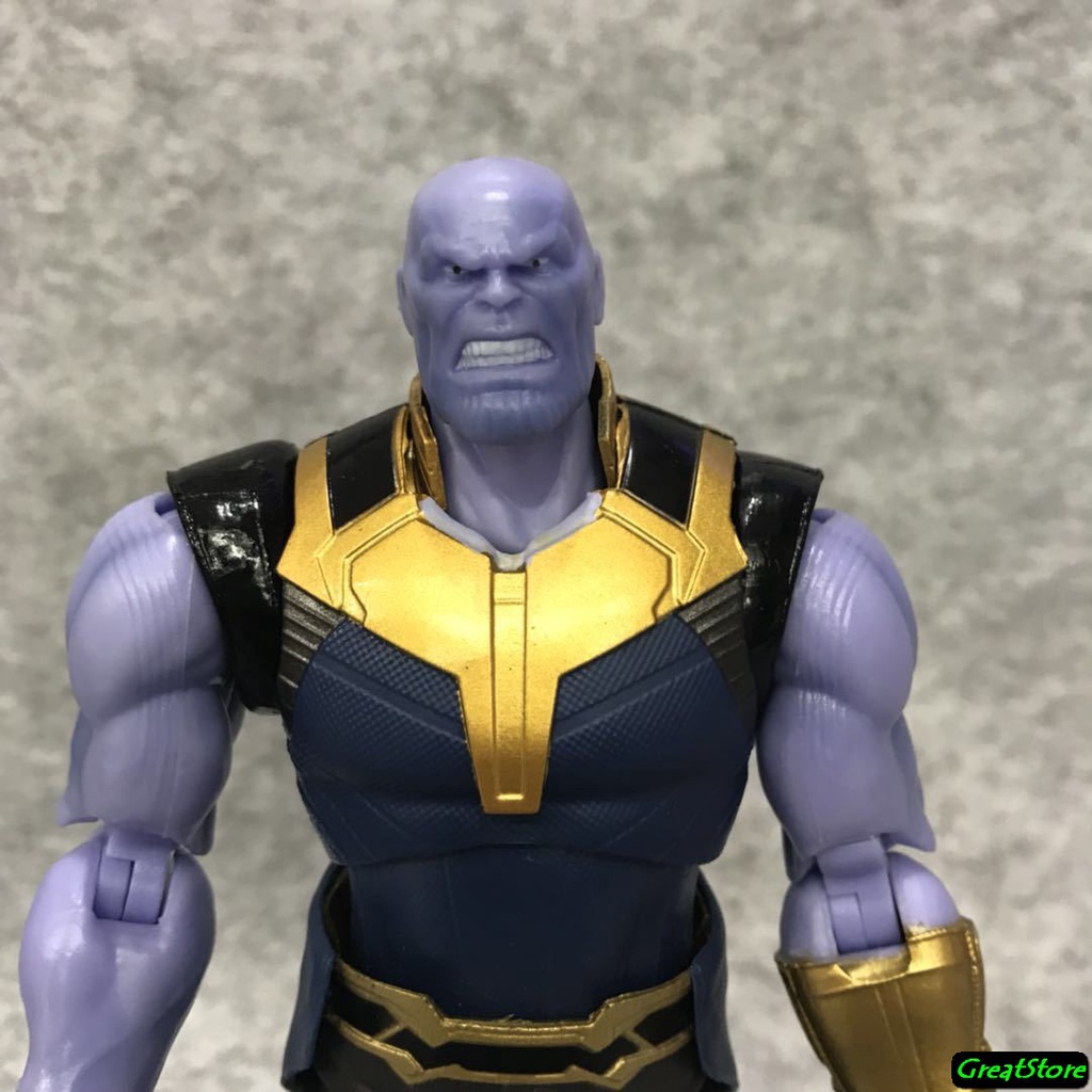 Mô hình Thanos trong Avengers Infinity war 1:12 Action Figure 18cm