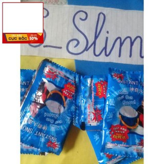 Gói tuyết xanh làm slime mây