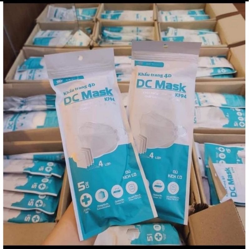 Khẩu Trang Dũng Công DC Mask kf94  [thùng 300 cái]