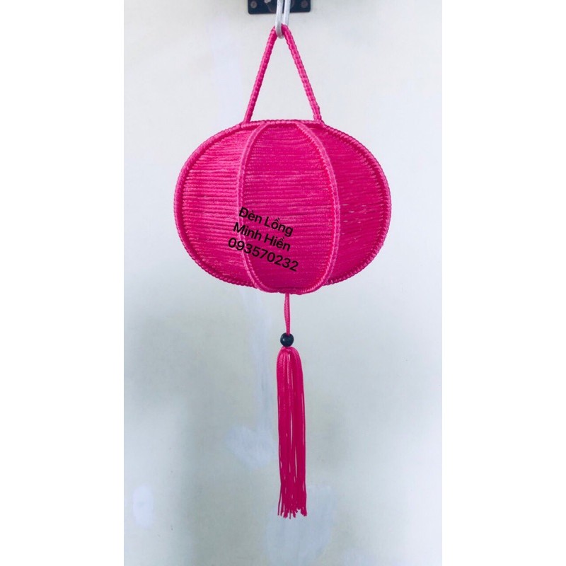 ĐÈN Hội An  ĐAN DÂY CHỊU ĐƯỢC NẮNG MƯA( có sẵn) size 20cm