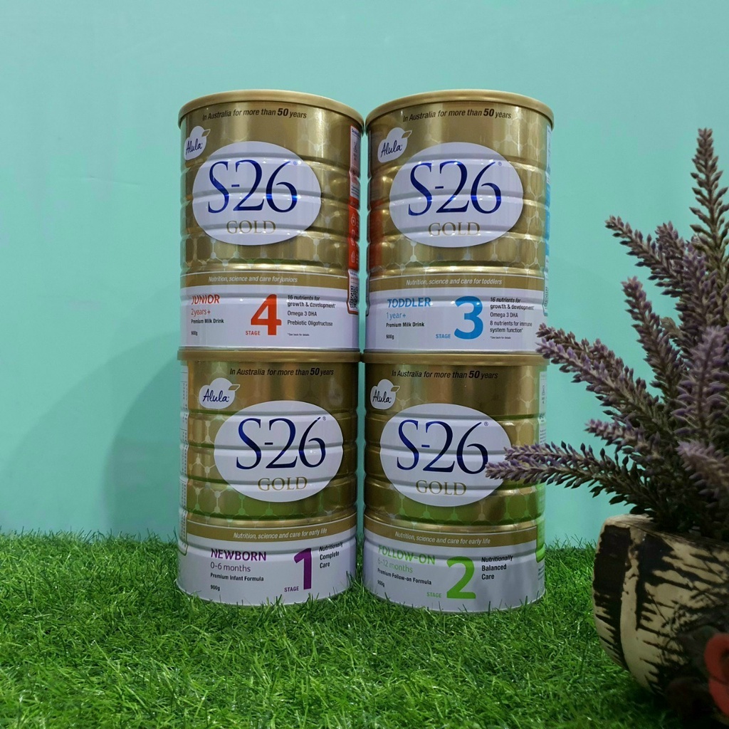 Sữa bột công thức S26 Gold số 1,2,3,4 , lon 900g, Aspen, Úc