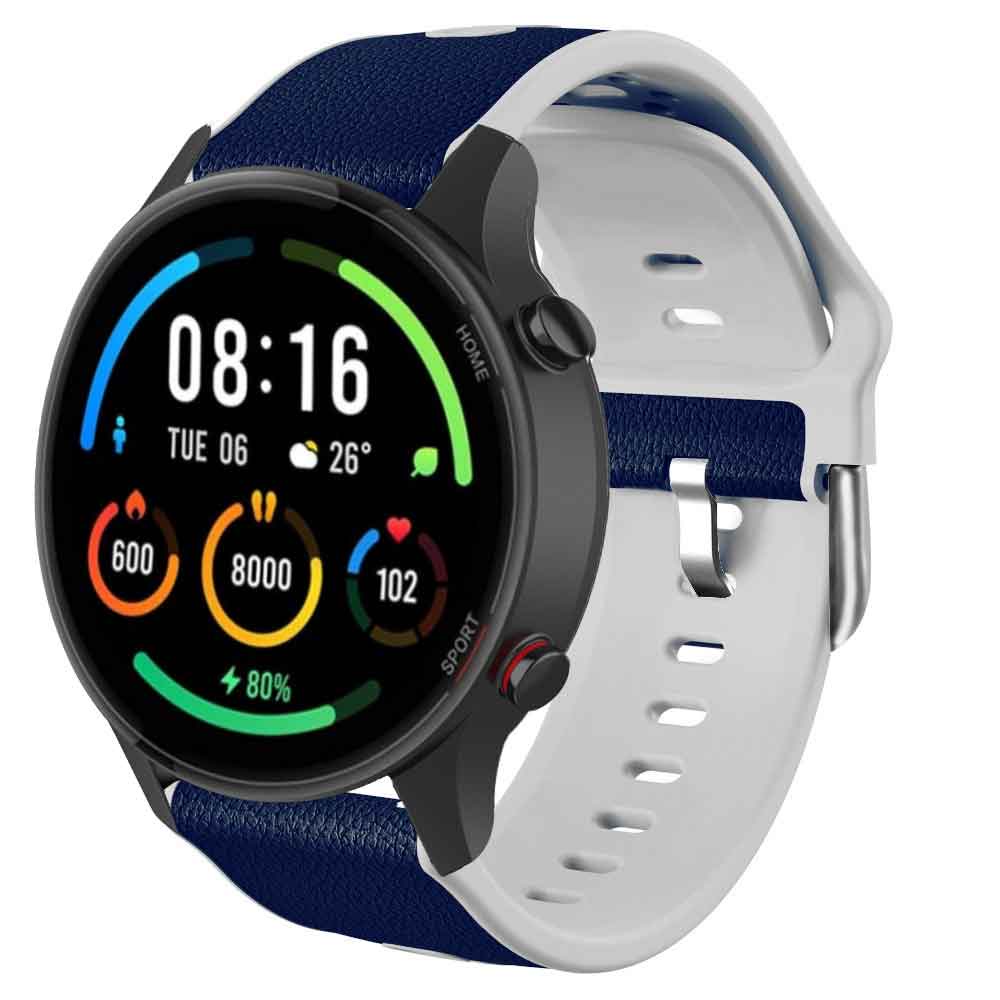 Dây Đeo Da 22mm Cho Đồng Hồ Thông Minh Xiaomi MI Watch S1 Active