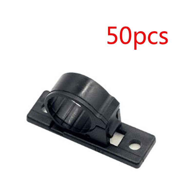 Set 50 Kẹp Cố Định Dây Cáp Tiện Dụng Cho Xe Ô Tô