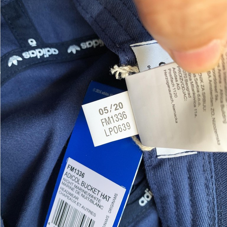 ⚡️  Nón / Mũ Bucket Adidas Adicolor Hat - Blue FM1336 / Ảnh Thật / SALE GIÁ GỐC | CAM KẾT CHẤT LƯỢNG