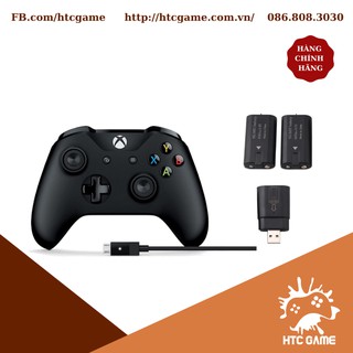 Tay cầm Xbox one + Cáp USB + bộ Pin sạc