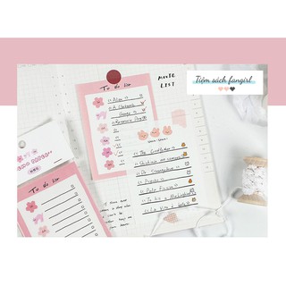 Giấy nhớ sticky note Memo