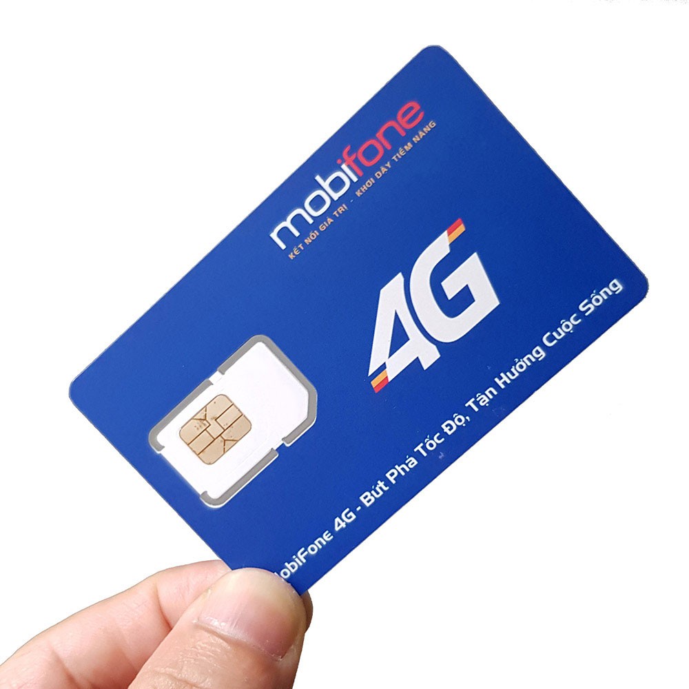 Sim 3G/4G Mobifone Không Giới Hạn Dung Lượng Tốc Độ Cao Trọn Gói 6 Tháng