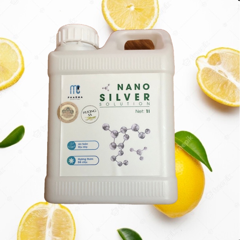 BÁN SỈ SLL - Dung dịch Nano Bạc Mc Pharma - CHUYÊN DÙNG CHO MÁY PHUN KHÓI KK, khử mùi ô tô, nhà cửa, vp - Hàng Công Ty