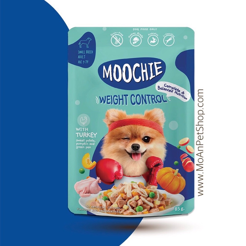 Pate Moochie Thái Lan Healthy Growth Puppy Phát Triển Khoẻ Mạnh Gói 85g