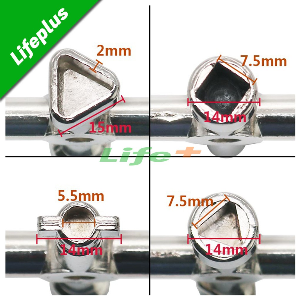 Khóa chữ thập tủ điện và thang máy
