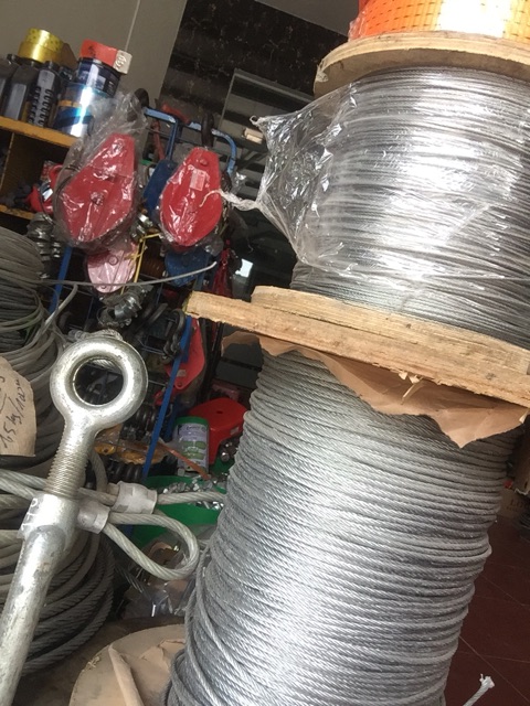 Cáp mạ thép 2 phi