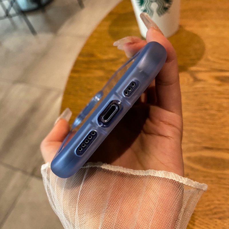 Ốp Điện Thoại Mềm Trong Suốt Dày Dặn Chống Rơi Cho iPhone 11 12 13 Pro Max ip11 ip13