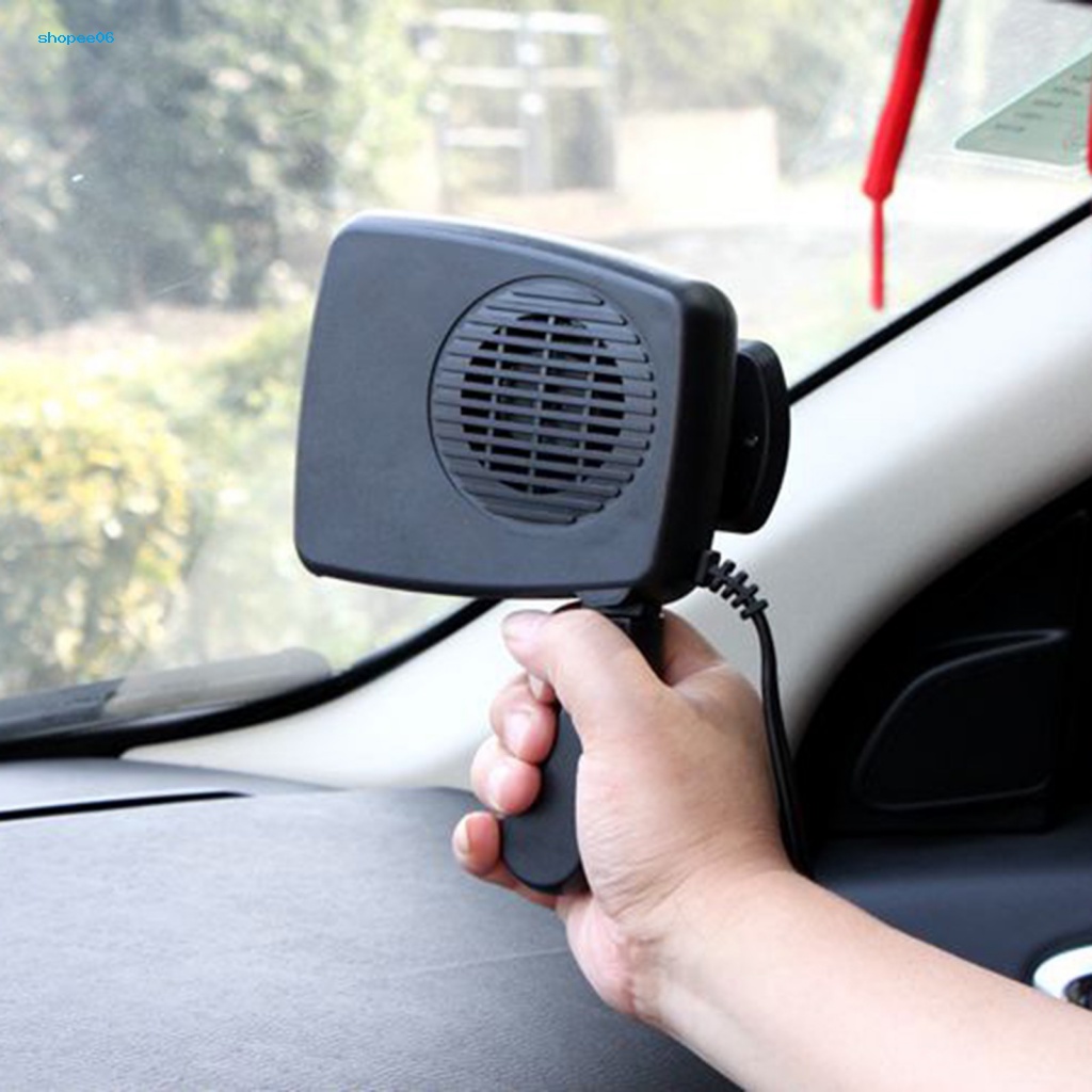 Quạt Sưởi Ấm 12 / 24V Gắn Kính Chắn Gió Xe Hơi Tiện Dụng