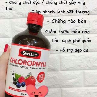Diệp lục dâu swisse