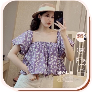 G41. 863. áo hoa cúc tay ngắn