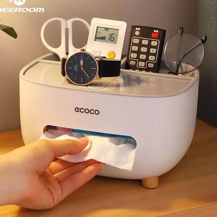 Hộp đựng khăn giấy để bàn Ecoco 2009