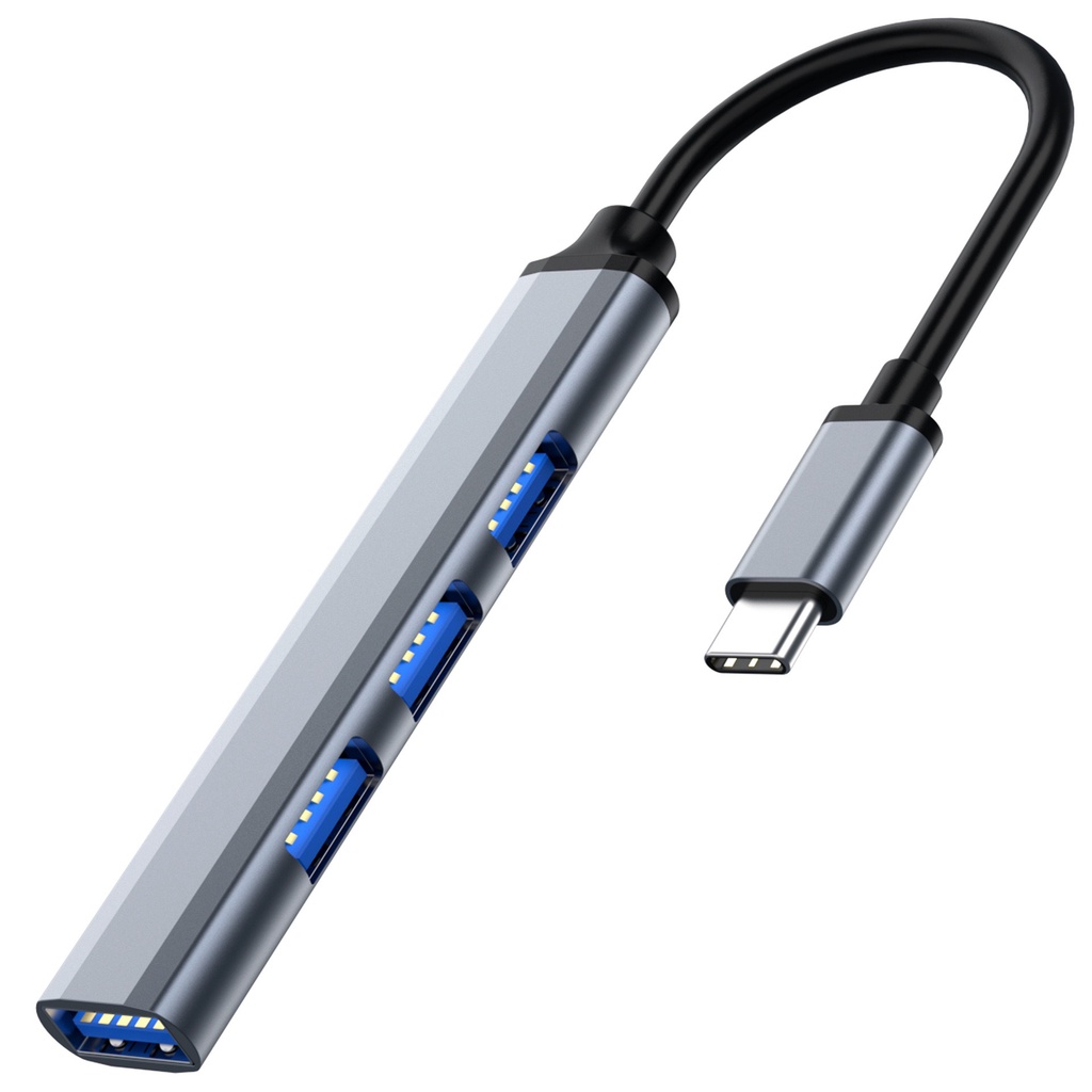 Bộ Chia Cổng OTG Hub USB Và Hub Type C, Đến USB 2.0 Và 3.0 Chuyên Dụng Kết Nối Bàn Phím Chuột Ổ Cứng