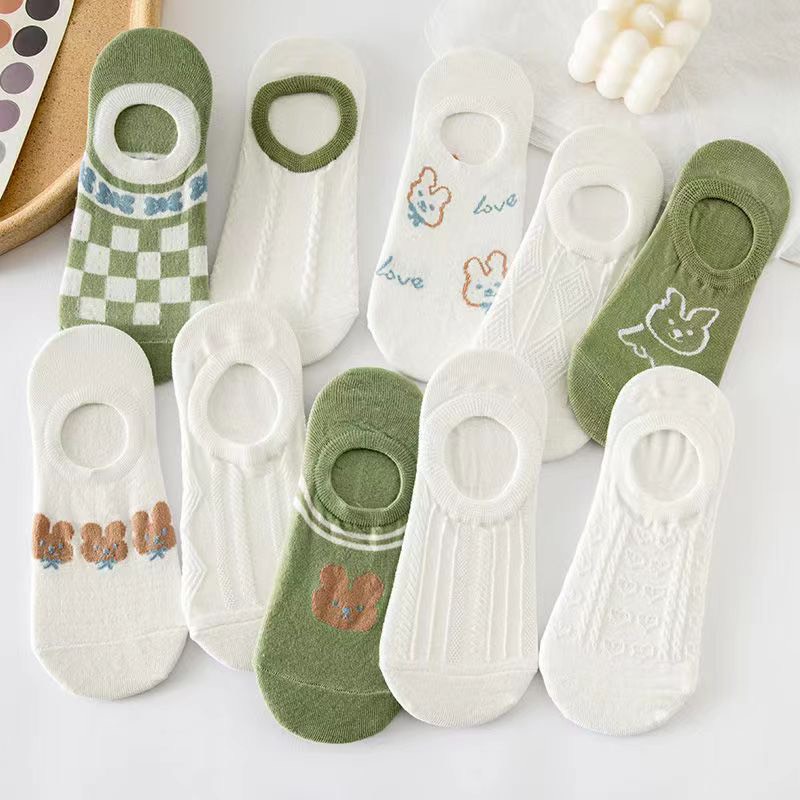 Tất hài nữ lolita cổ ngắn, vớ mang trong giày rất gọn hàn quốc