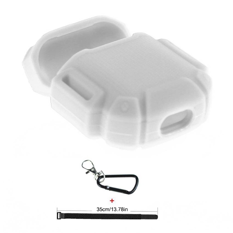 Vỏ Bảo Vệ Hộp Sạc Tai nghe không dây Bằng Silicon Cho 1 2 1 2