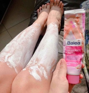 [Che tên- CÓ SẴN] Kem tẩy lông Balea Đức