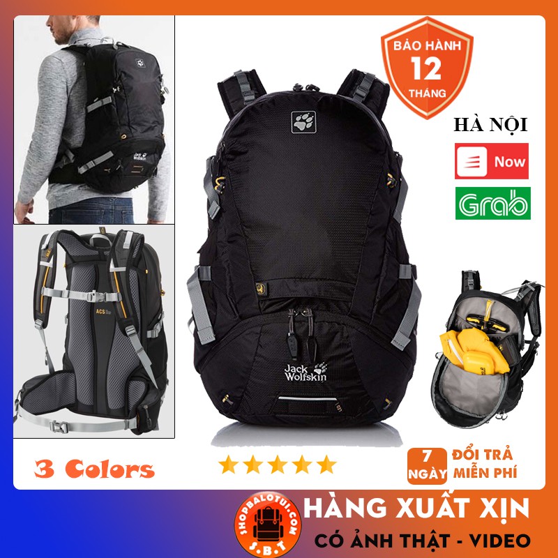 Balo du lịch [ HÀNG XỊN ] Balo thể thao Jack Wolfskin Moab Jam 30 - Thiết kế tinh tế CHỐNG NƯỚC, CHỐNG BỤI TỐT