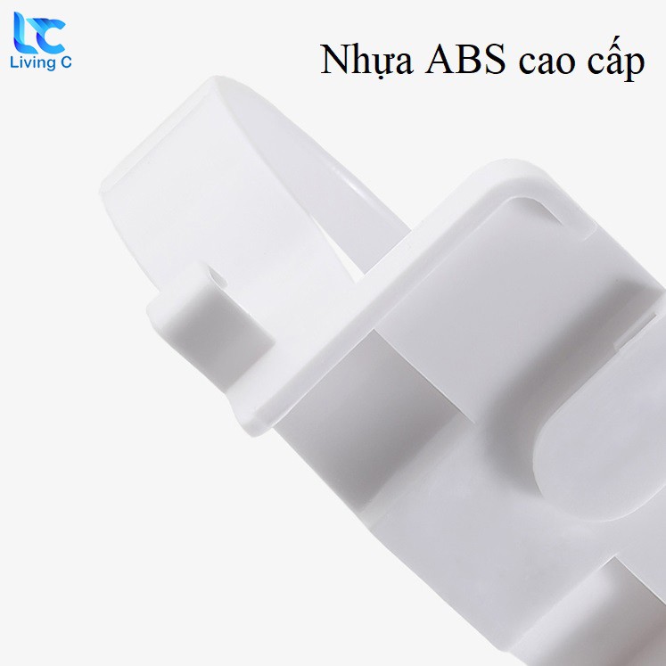 Giá kệ máy sấy tóc dán tường chịu lực Living C