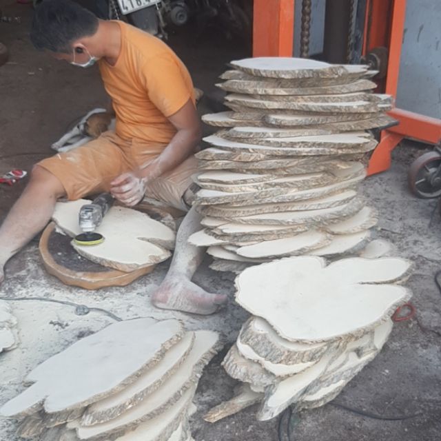Phôi thớt gỗ khắc bút lửa và tranh gỗ