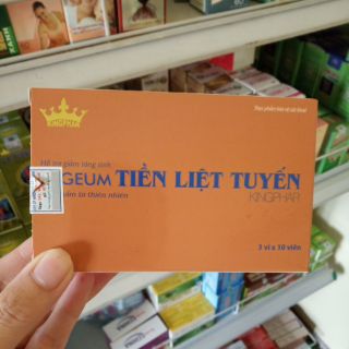 Pygeum Tiền liệt tuyến Kingphar - hỗ trợ giảm tăng sinh tuyến tiền liệt