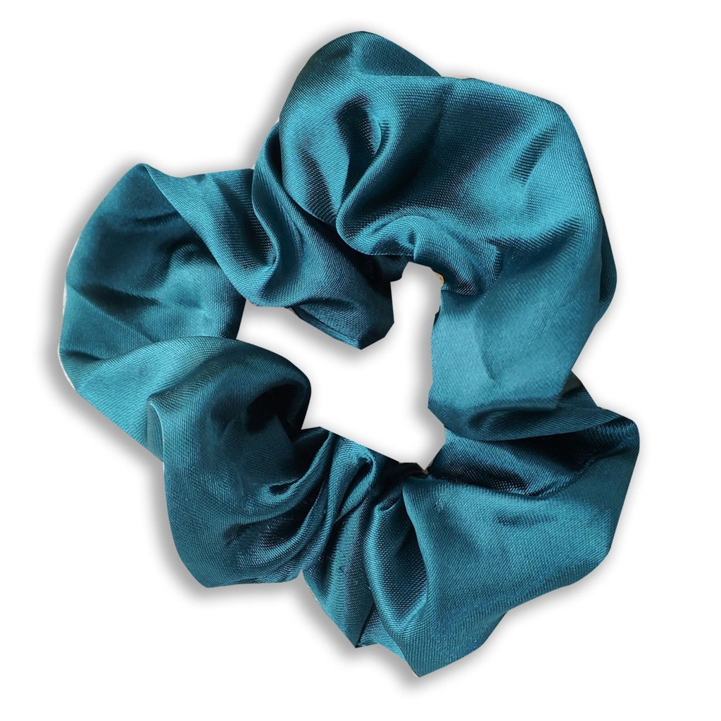 Cột tóc vải scrunchies trơn