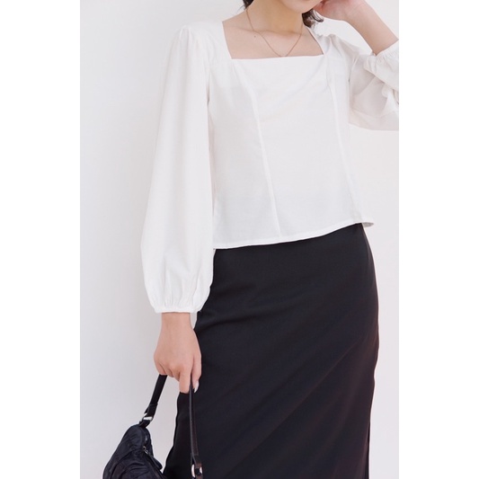 chân váy dài xẻ kaki lụa | BigBuy360 - bigbuy360.vn