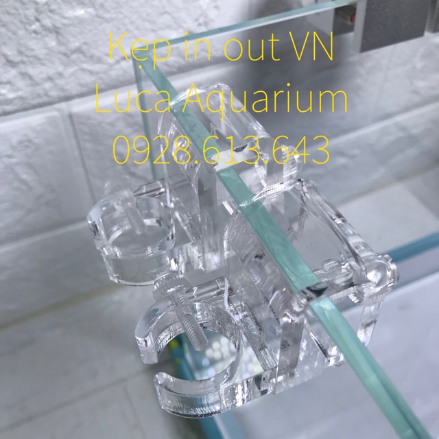 Kẹp in out Mica VN  - Luca Aquarium
