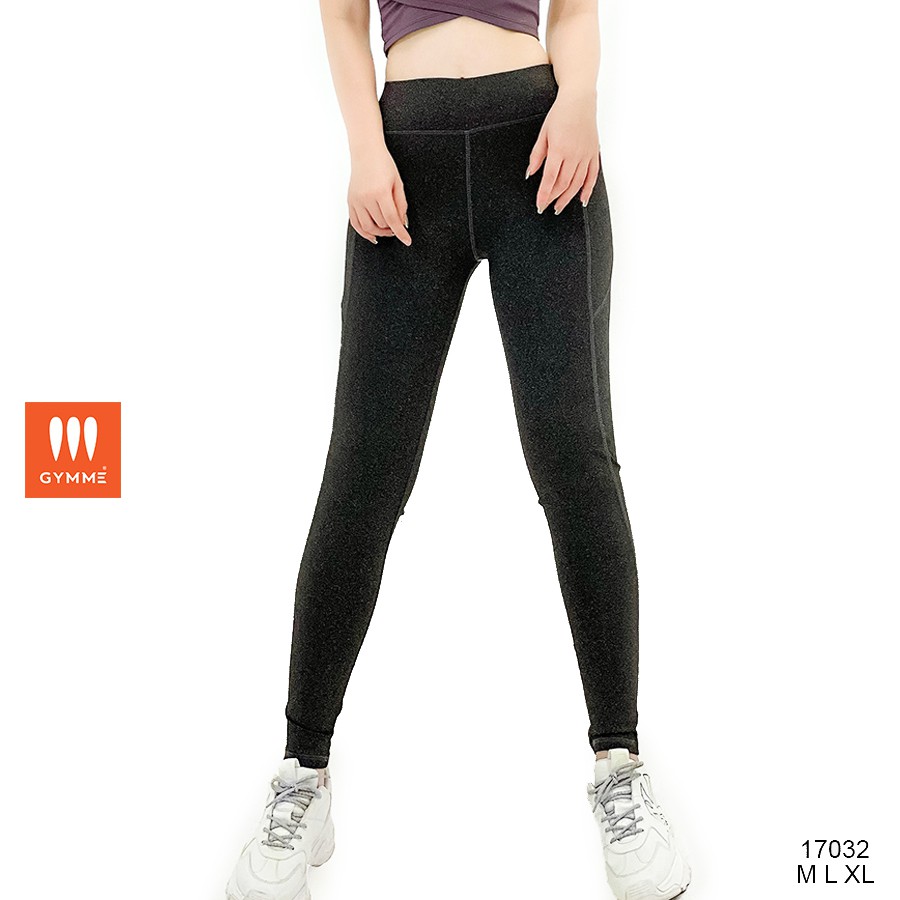 GYMME Quần tập legging nữ tập gym yoga chất thun dáng thể thao - 17032