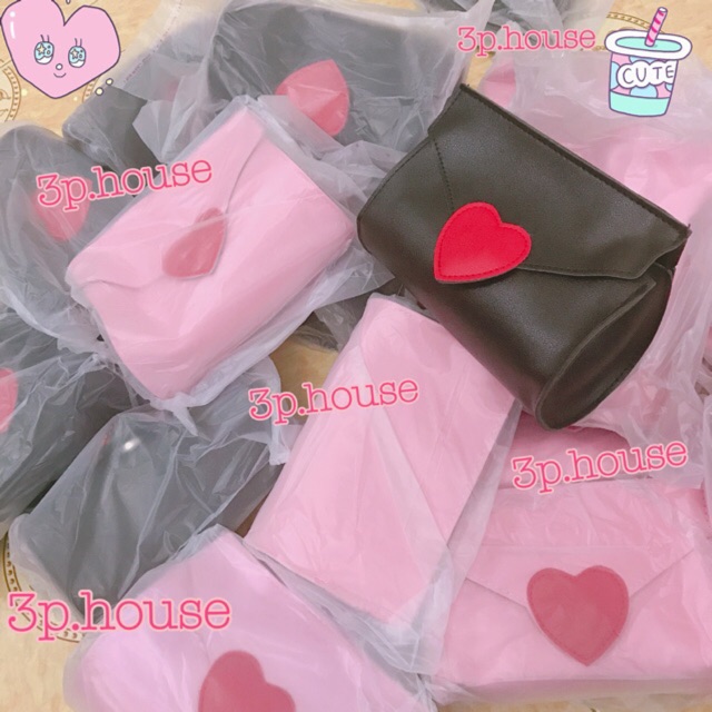 <Giá Công Phá>Túi đeo chéo tim đỏ | BigBuy360 - bigbuy360.vn