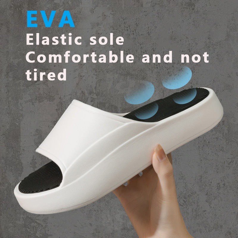 Dép nữ Eva, đế đúc quai ngang, đi tròng nhà, ngoài trời mưa không sợ trơn trượt