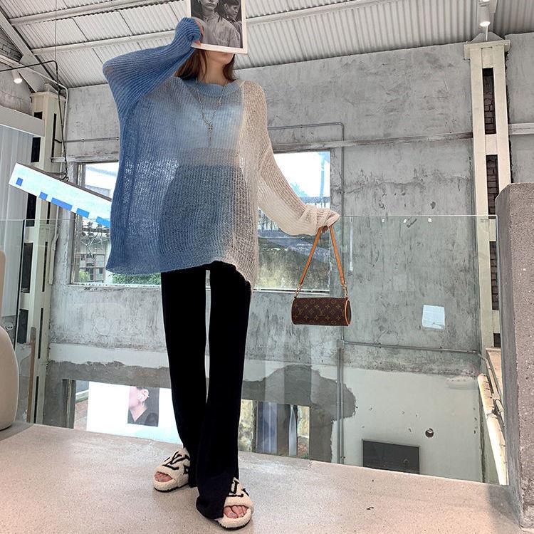 ∋☢♗Quần dài nữ ống rộng thời trang cá tính