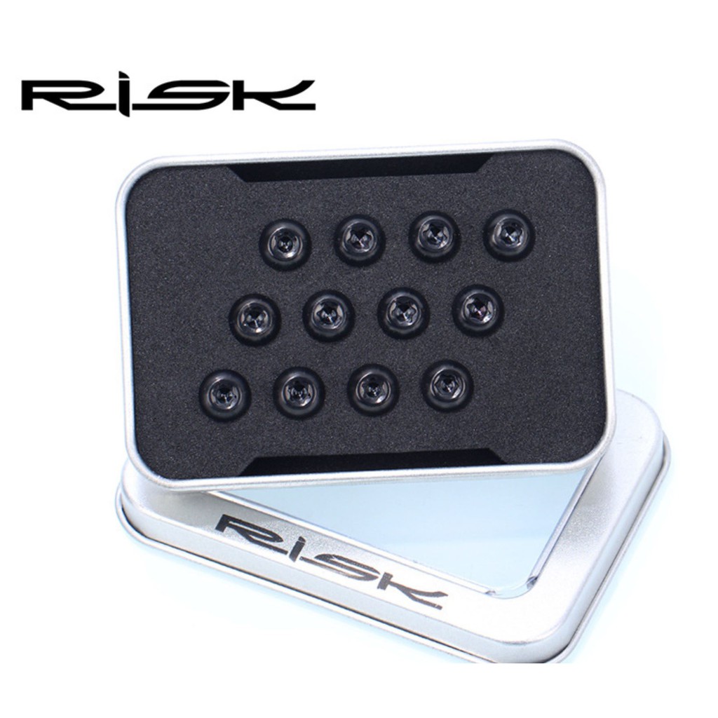 Bộ Ốc Dĩa Thắng Titanium Risk M5 X 10mm