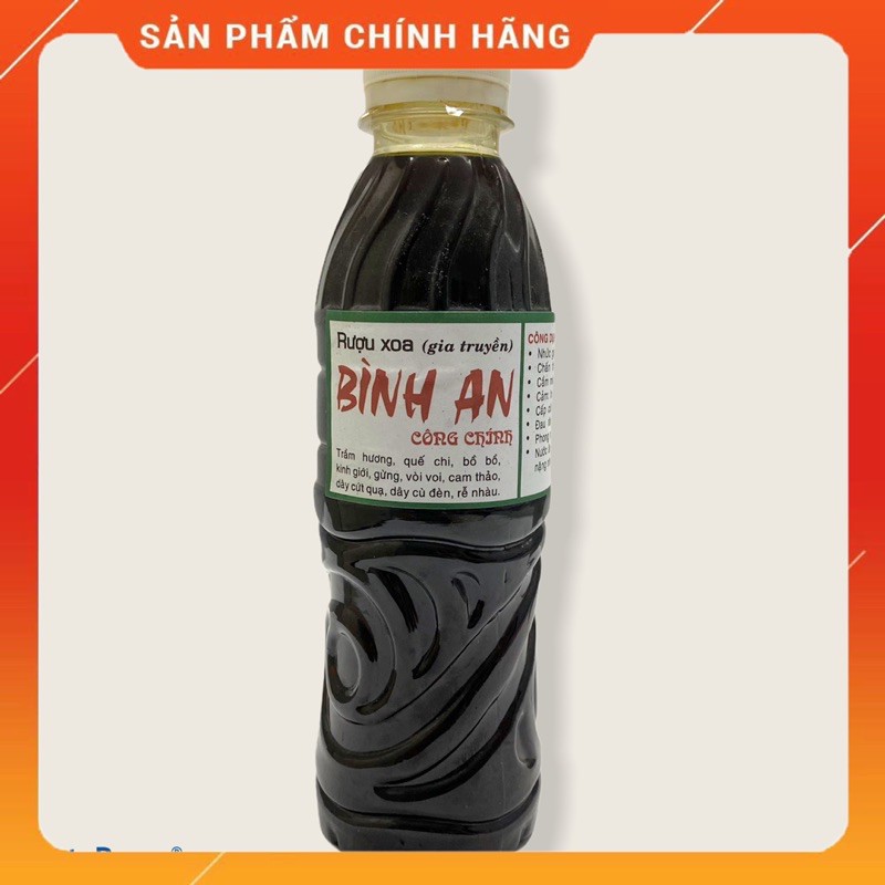 Dầu xoa bóp xương khớp gia truyền Bình An (chai lớn 330ml)