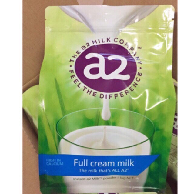 Sữa Tươi nguyên kem dạng bột A2 mẫu mới date 2023