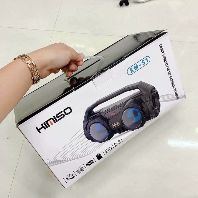 Loa bluetooth kèm mic KIMISO siêu hot