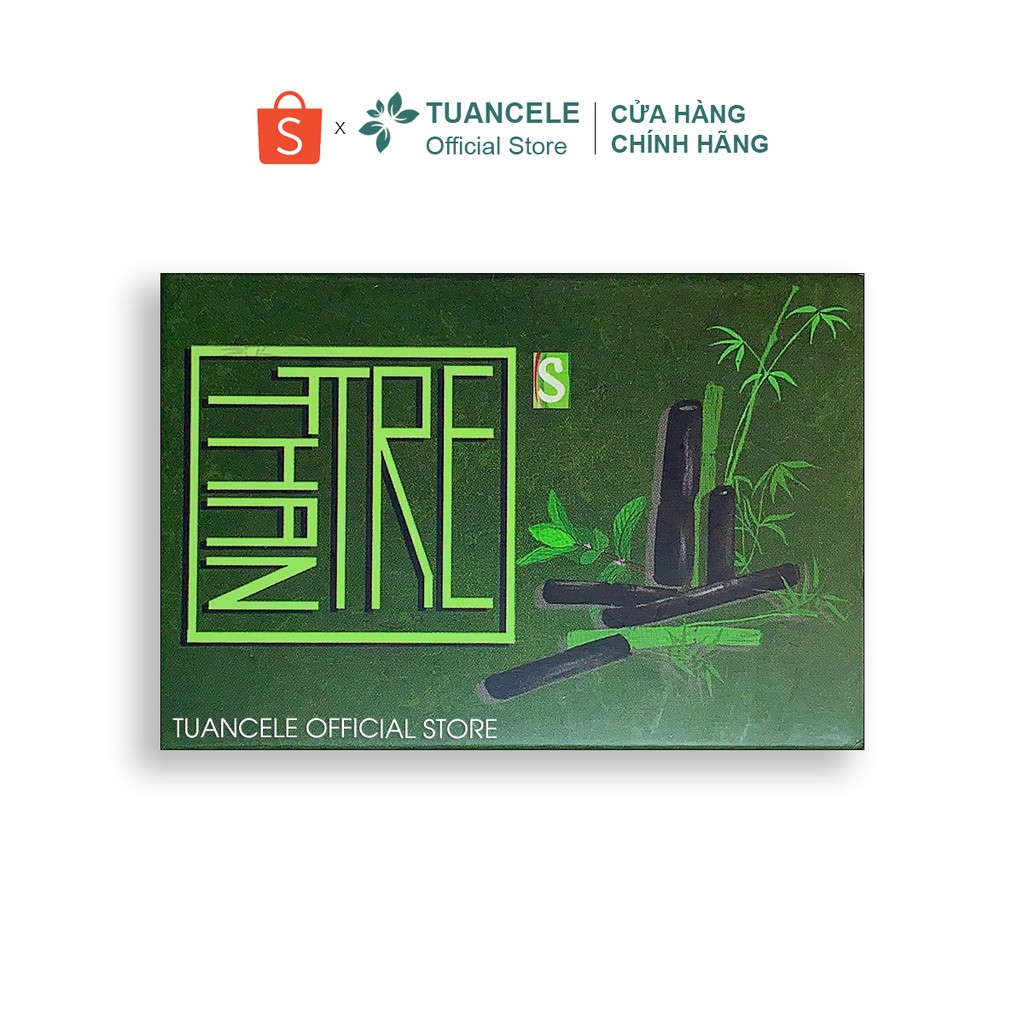 Xà bông thiên nhiên Than Tre Sinh Dược Hương Bạc Hà tẩy da chết sạch sâu , kháng khuẩn, mát lạnh 100gr | BigBuy360 - bigbuy360.vn