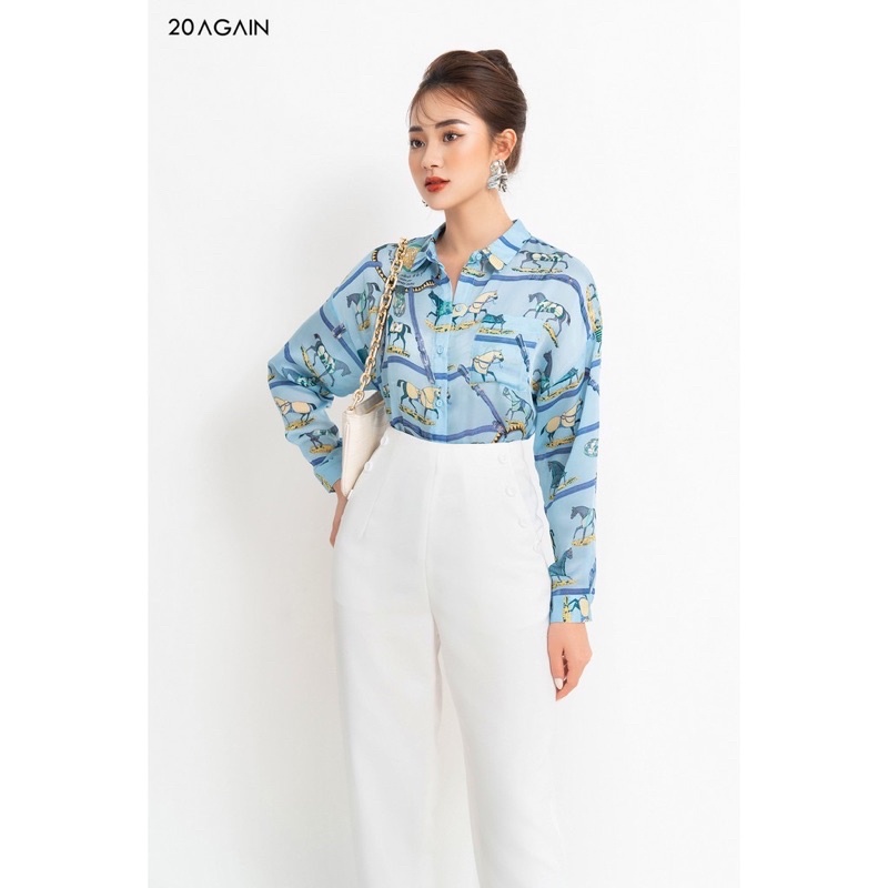 Sơ mi nữ 20Again Size S new 100%, ivymoda