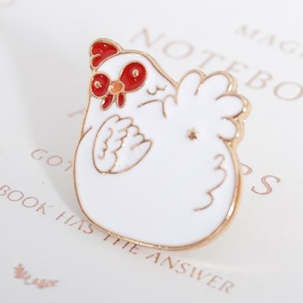 Trâm cài áo hình động vật dễ thương